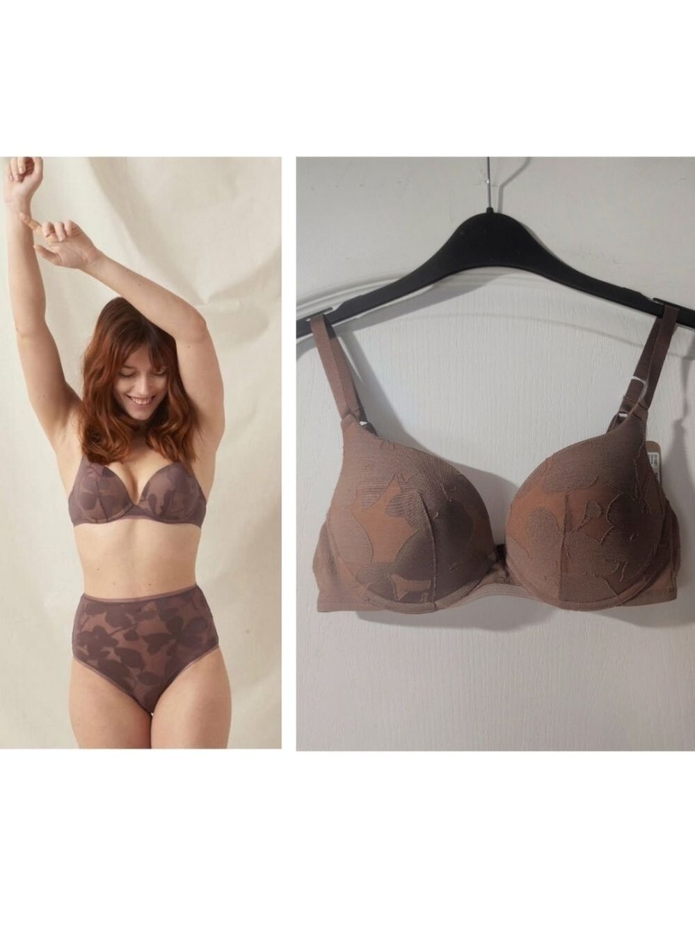 Maison Lejaby | Ombrage Push-up Bra In Cocoa